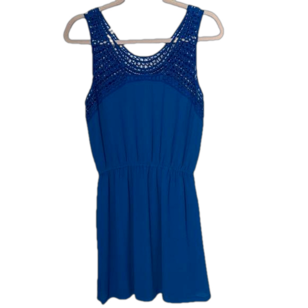 Dex Dress Summer Crochet Polyester